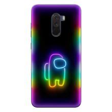 Чохли Амонг Ас для Xiaomi POCO F1 (AlphaPrint) (Яскравий скін)