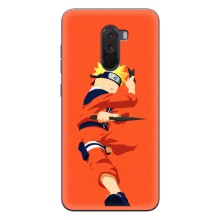 Чехлы с принтом Наруто на Xiaomi POCO F1 – Силуэт Наруто