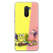 Чехол с картинкой Патрик на Xiaomi POCO F1 (Звонок)