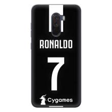Чохол Кріштіану Роналду для Xiaomi POCO F1 (AlphaPrint) (RONALDO 7)