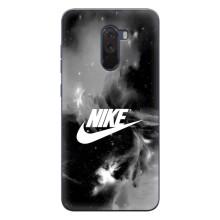 Чохол для Xiaomi POCO F1 - з принтом Найк (AlphaPrint) (Лого Найк)