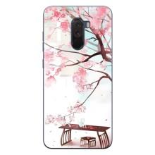 Чехол с принтом САКУРЫ на Xiaomi POCO F1 – Чайная церемония