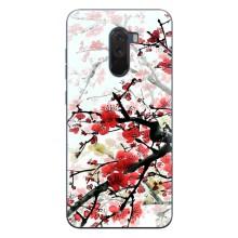 Чехол с принтом САКУРЫ на Xiaomi POCO F1 – Красивая Сакура