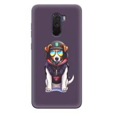 Чехол с принтом Собаки Патрон для Xiaomi POCO F1 (Модный Патрон)
