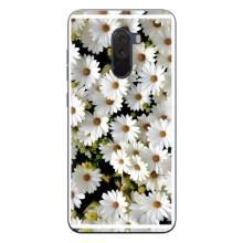 Чохол з ромашками на Xiaomi POCO F1 – Рамка в ромашках