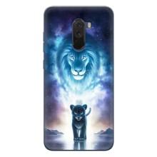 Чохол з картинкою ЛЕВ для Xiaomi POCO F1 (VPrint) (Маленький лев)