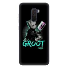 Чохол Супергерої Марвел на Сяомі Поко Ф1 – Groot