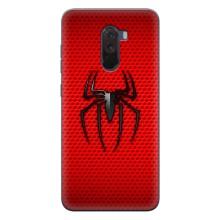 Чехол Супергерой Человека Паука на Xiaomi POCO F1 – Паук марвел