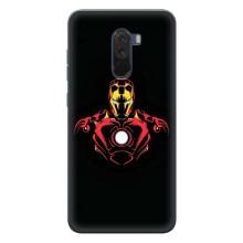 Чехол Супергерой Железный человек на Xiaomi POCO F1 – Железный человек