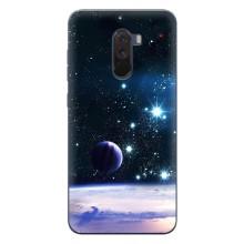 Чохол (ТПУ) з планетами на Xiaomi POCO F1 – Космічний вид