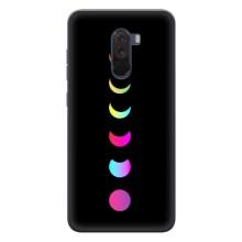 Чохол (ТПУ) з планетами на Xiaomi POCO F1 – Повнолуння