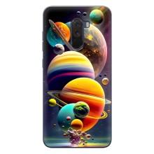 Чохол (ТПУ) з планетами на Xiaomi POCO F1 – Сонячна система