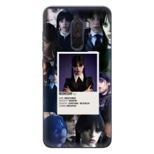 Чохли Венсдей на Xiaomi POCO F1 Уенсдей (AlphaPrint) (колаж Венздей)