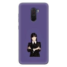 Чохли Венсдей на Xiaomi POCO F1 Уенсдей (AlphaPrint) (Венздей у чорному)