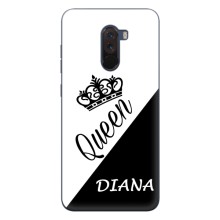 Именные  Женские Чехлы для Xiaomi POCO F1 (DIANA)