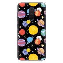 Космічні Чохли для ПОКО Ф1 (VPrint) (Намальовані планети)