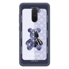 Крутые Чехлы Луи Виттон для Xiaomi POCO F1 (AlphaPrint) (Медвежонок LV)