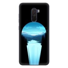 Летний Чехол на Xiaomi POCO F1 – Синий Водопад