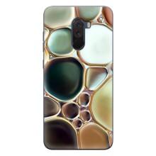 Мраморний чехол на Xiaomi POCO F1 (VPrint) (Радужний Мрамор)