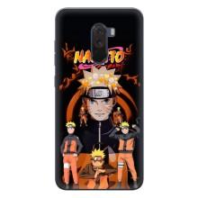Naruto Anime Чехлы для Поко Ф1 (AlphaPrint)