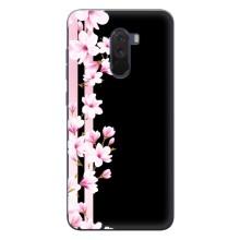 Чехлы с тематикой "ЦВЕТЫ" на Xiaomi POCO F1 (Цветочки)