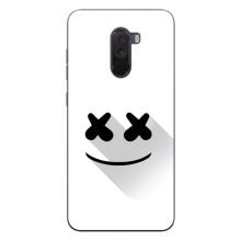Силиконовые Чехлы (смешные стикеры) для Xiaomi POCO F1 – Х-Х