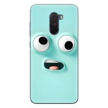 Силиконовые Чехлы (смешные стикеры) для Xiaomi POCO F1 – мордочка