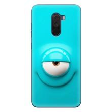 Силиконовые Чехлы (смешные стикеры) для Xiaomi POCO F1 – Одноглазик