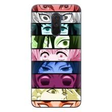 Силіконові чохлі з очіма Anime для Сяомі Поко Ф1 – Очі Хашира