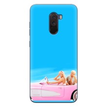 Силиконовый Чехол Барби Фильм на Xiaomi POCO F1 – Барби и Кен