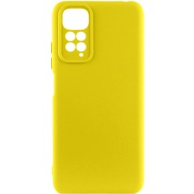 Чохол Silicone Cover Lakshmi Full Camera (A) для Xiaomi Redmi 10 – Жовтий
