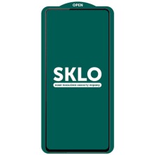 Защитное стекло SKLO 5D (тех.пак) для Xiaomi Redmi 10 / Note 10 5G / Poco M3 Pro – Черный