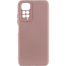 Чохол Silicone Cover Lakshmi Full Camera (A) для Xiaomi Redmi 10 – Рожевий