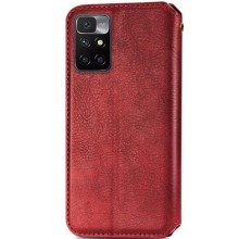 Кожаный чехол книжка GETMAN Cubic (PU) для Xiaomi Redmi 10 – undefined