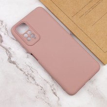 Чохол Silicone Cover Lakshmi Full Camera (A) для Xiaomi Redmi 10 – Рожевий