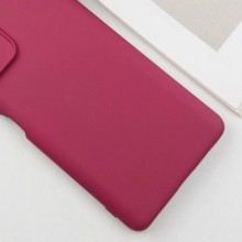 Чехол Silicone Cover Lakshmi Full Camera (A) для Xiaomi Redmi 10 – Бордовый