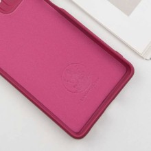 Чехол Silicone Cover Lakshmi Full Camera (A) для Xiaomi Redmi 10 – Бордовый