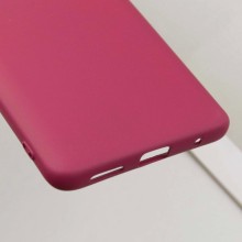 Чехол Silicone Cover Lakshmi Full Camera (A) для Xiaomi Redmi 10 – Бордовый