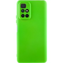 Чехол Silicone Cover Lakshmi Full Camera (A) для Xiaomi Redmi 10 – Салатовый