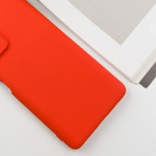 Чехол TPU GETMAN Liquid Silk Full Camera для Xiaomi Redmi 10 – Красный