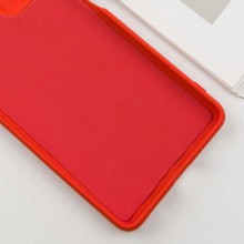 Чехол TPU GETMAN Liquid Silk Full Camera для Xiaomi Redmi 10 – Красный