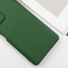 Чехол TPU GETMAN Liquid Silk Full Camera для Xiaomi Redmi 10 – Зеленый