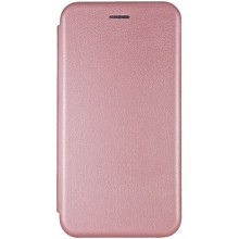 Кожаный чехол-книжка Classy для Xiaomi Redmi 10 – Rose Gold