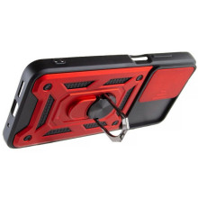 Чехол Ummi Camshield Serge Ring для Xiaomi Redmi 10 – Красный
