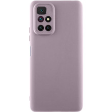 Чохол TPU GETMAN Liquid Silk Full Camera для Xiaomi Redmi 10 – Сірий