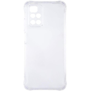 TPU чохол GETMAN Ease logo посилені кути Full Camera для Xiaomi Redmi 10 – Прозорий