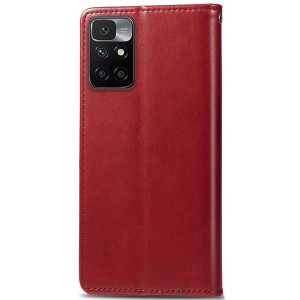 Кожаный чехол-книжка GETMAN Gallant (PU) для Xiaomi Redmi 10
