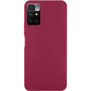 Чохол Silicone Cover Ummi Lakshmi (AA) для Xiaomi Redmi 10 – Бордовий