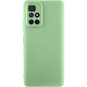 Чохол TPU GETMAN Liquid Silk Full Camera для Xiaomi Redmi 10 (Зелений)