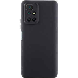 Чохол TPU GETMAN Liquid Silk Full Camera для Xiaomi Redmi 10 (Чорний)